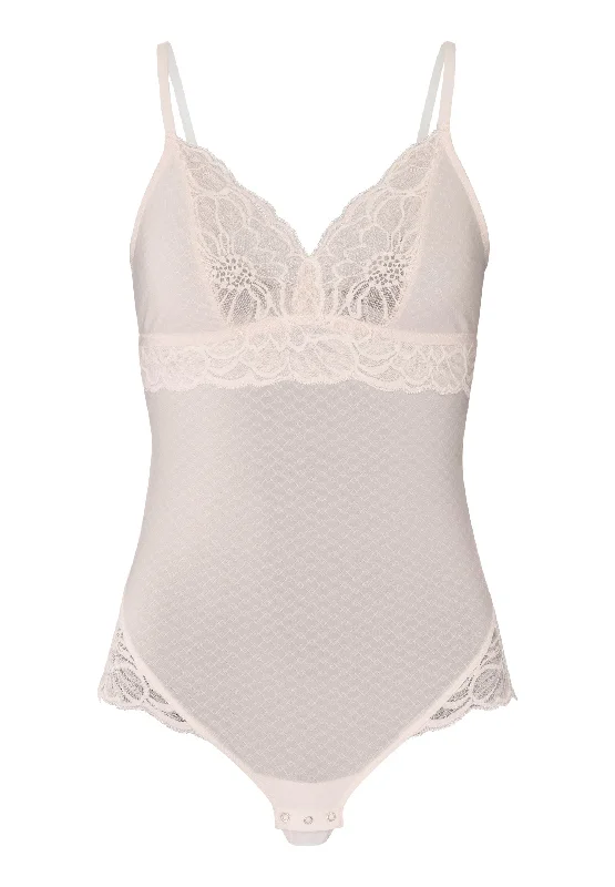Marilyn Bodysuit | Morning Glow 70938-1348 Stylish Draped Bodysuit