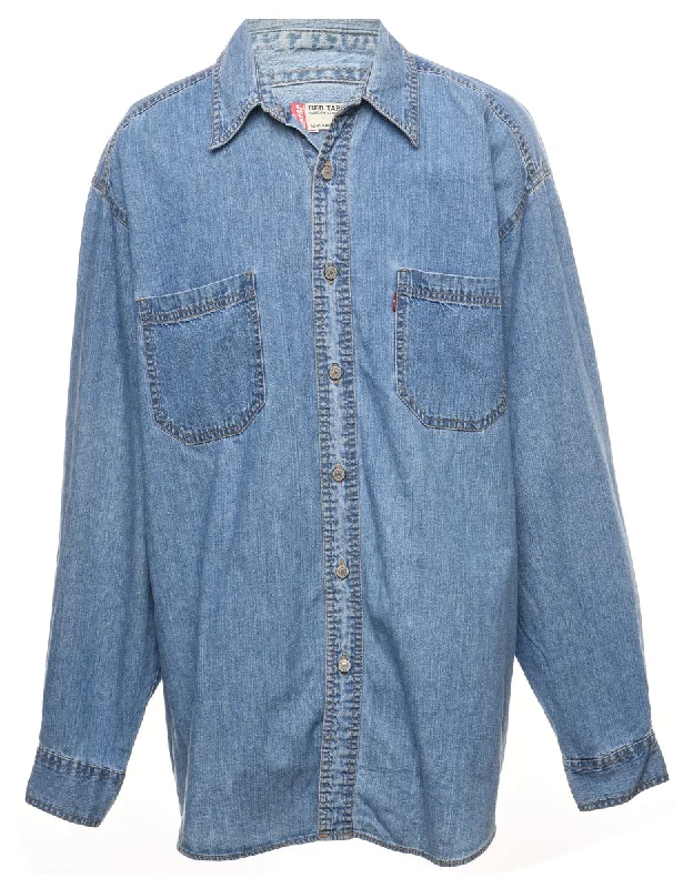 Levi's Denim Shirt - L Rayon Velvet Corduroy