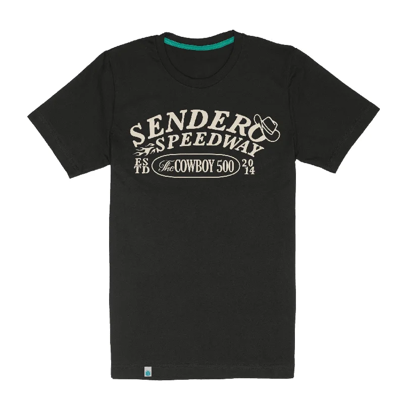 Sendero Speedway T-Shirt Houndstooth Herringbone Solid