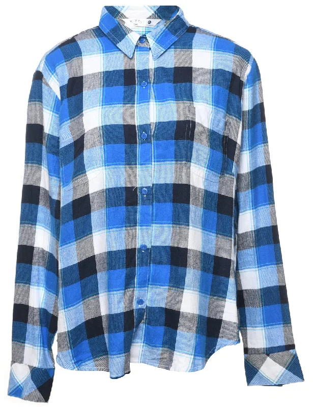 Lee Shirt - XL Polka Dot Checkered Tartan