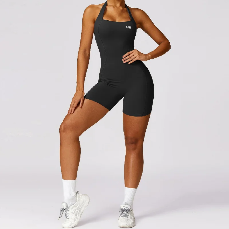 Align Bodysuit Short Trendy High-Neck Bodysuit