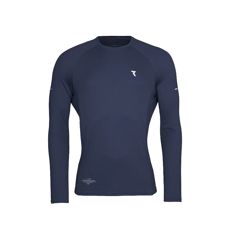 Phantom Running Longsleeve T-Shirt Men Mesh Fabric Canvas Fabric Denim Fabric