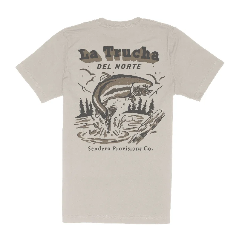 Del Norte T-Shirt Print Jacquard Patchwork