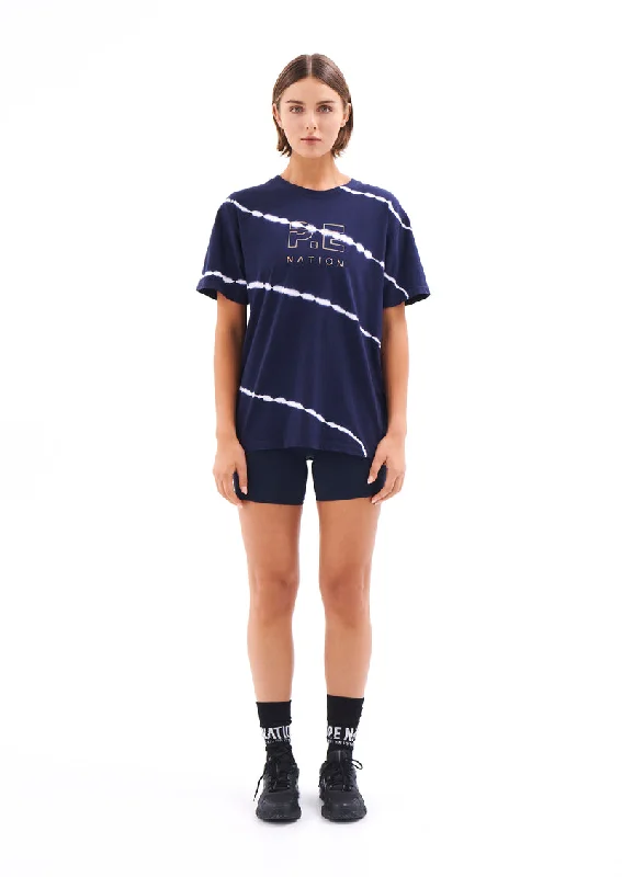 Tshirt 23pe2t099 Odyssey Tee Tie-Dye Welt Pockets Slit Pockets