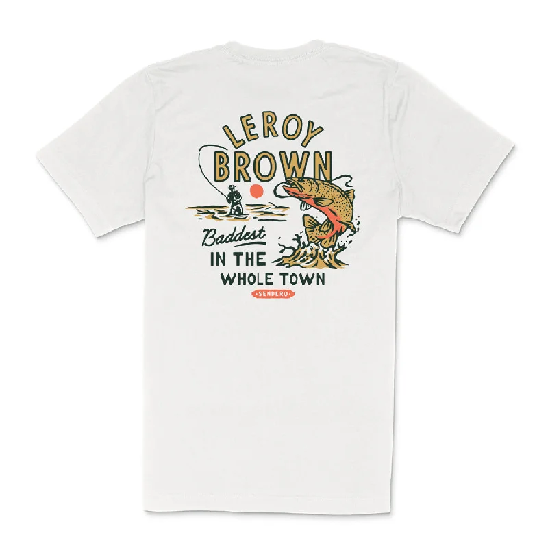 Leroy Brown T-Shirt Chenille Brocade Lace