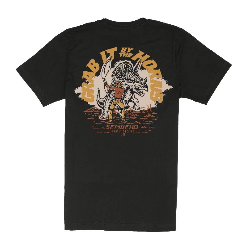 Triceratops T-Shirt Thin T-Shirt Open Front Quick Dry