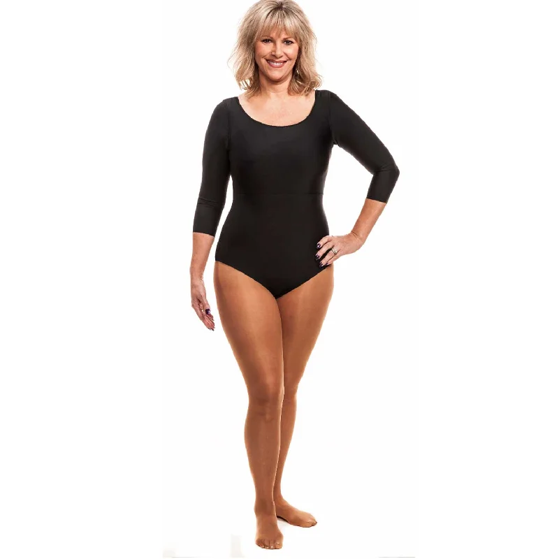 Wear Ease 1000 Compression Bodysuit Trendy High-Leg Bodysuit