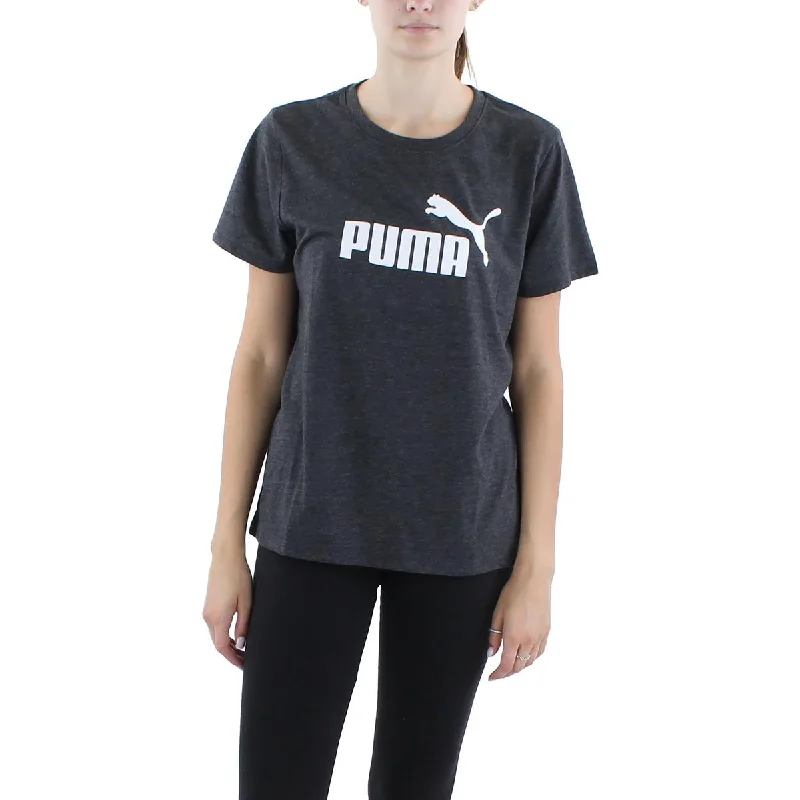 Puma Womens Logo Cotton Shirts & Tops Elasticated Padded Insulated