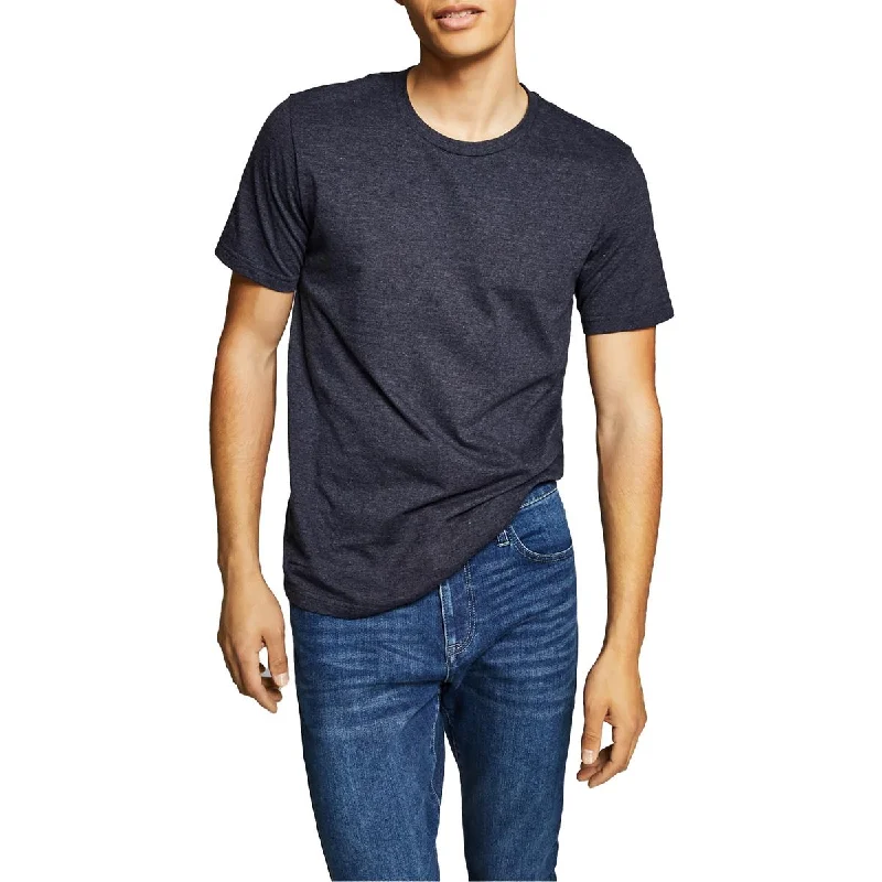 And Now This Mens Crew Neck Layering T-Shirt Sequined Glittery Shiny