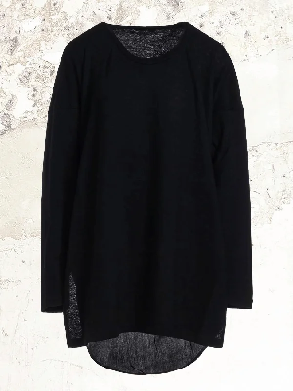 Limi feu Round neck dropped shoulders t-shirt Embroidered Appliqued Beaded