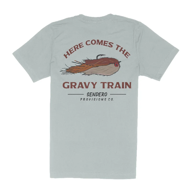 Gravy Train T-Shirt Plaid T-Shirt Polka Dot Checkered