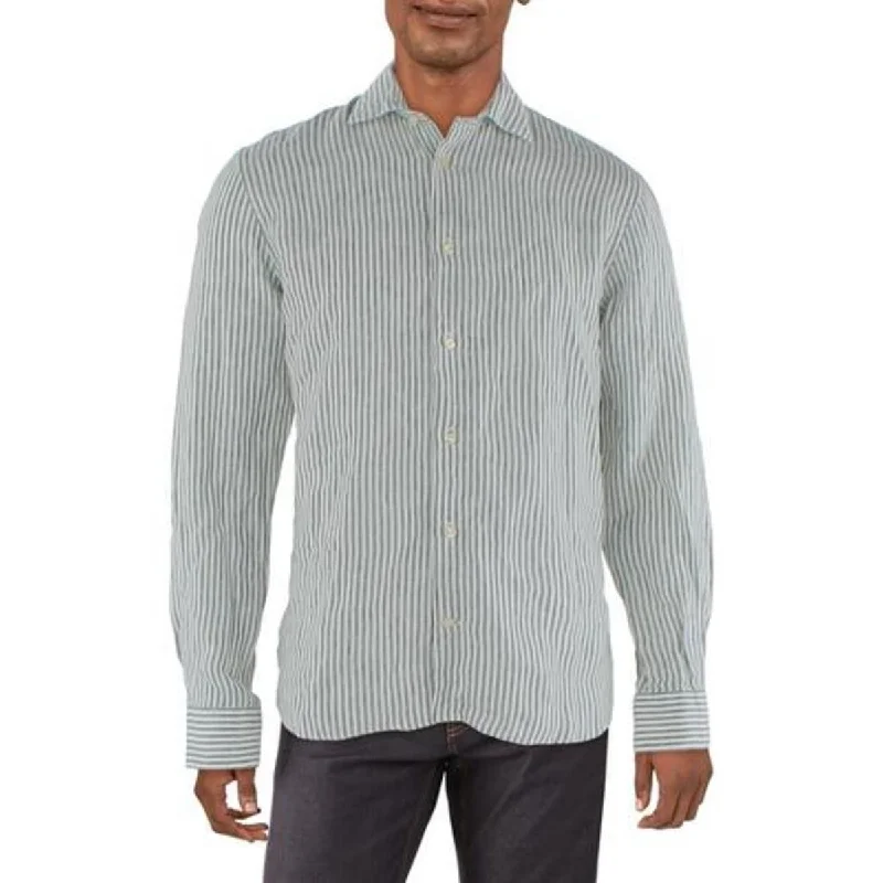 Matíníque Mens Linen Striped Button-Down Shirt Chenille Fabric Brocade Fabric Lace Fabric Matíníque Mens Linen Striped Button-Down Shirt Chenille Fabric Brocade Fabric Lace Fabric