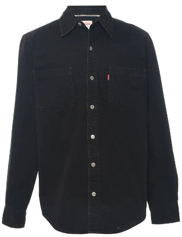 Levi's Denim Shirt - S Machine Wash Dry Clean Hand Wash