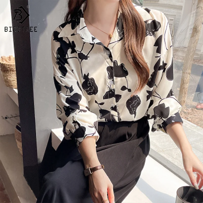 Real Shot 2022 Early Autumn New French Retro Fashion Loose And Lazy Temperament Rose Print Long Sleeved Shirt Women T288091X Jersey Fabric Tulle Fabric Batik Fabric Real Shot 2022 Early Autumn New French Retro Fashion Loose And Lazy Temperament Rose Print Long Sleeved Shirt Women T288091X Jersey Fabric Tulle Fabric Batik Fabric