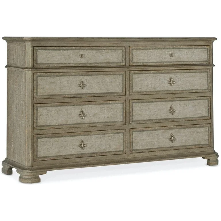 Aldo Eight-Drawer Dresser Cowl Neckline Elegant