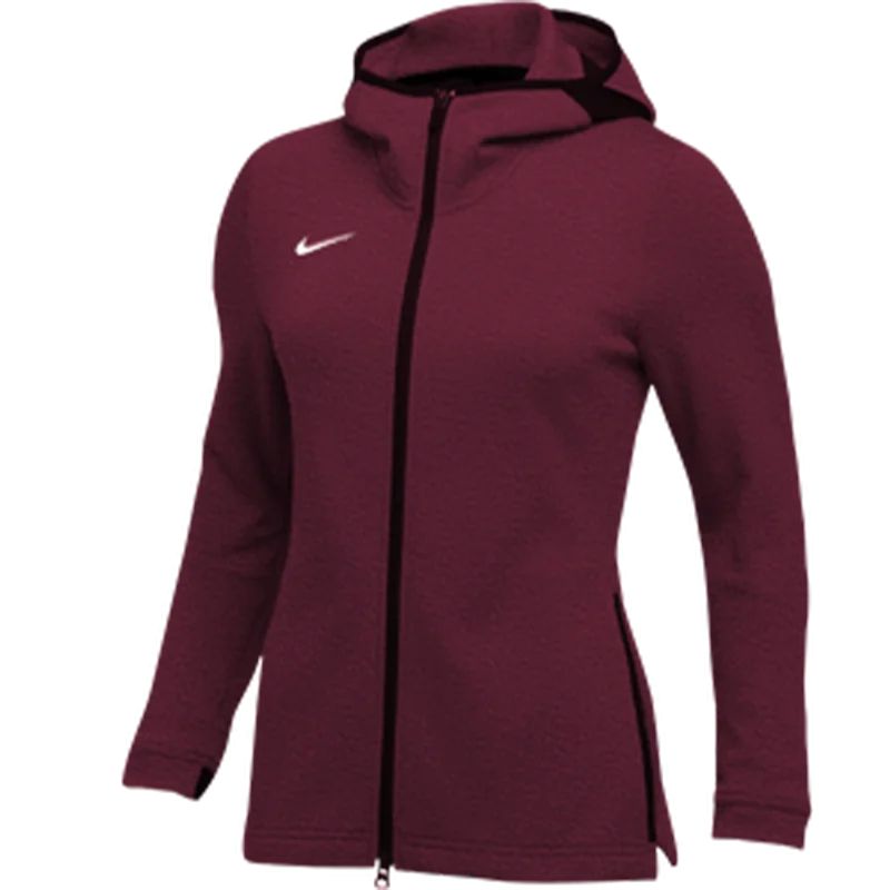 Nike Dry Showtime Full Zip Hoodie – Women’s - Clearance Hoodie with Elastic Cuffs Stretchable Comfortable