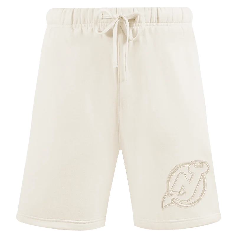 SHORTS DE ALGODÓN NHL NEW JERSEY DEVILS NEUTRAL Olive Green Jersey Tee