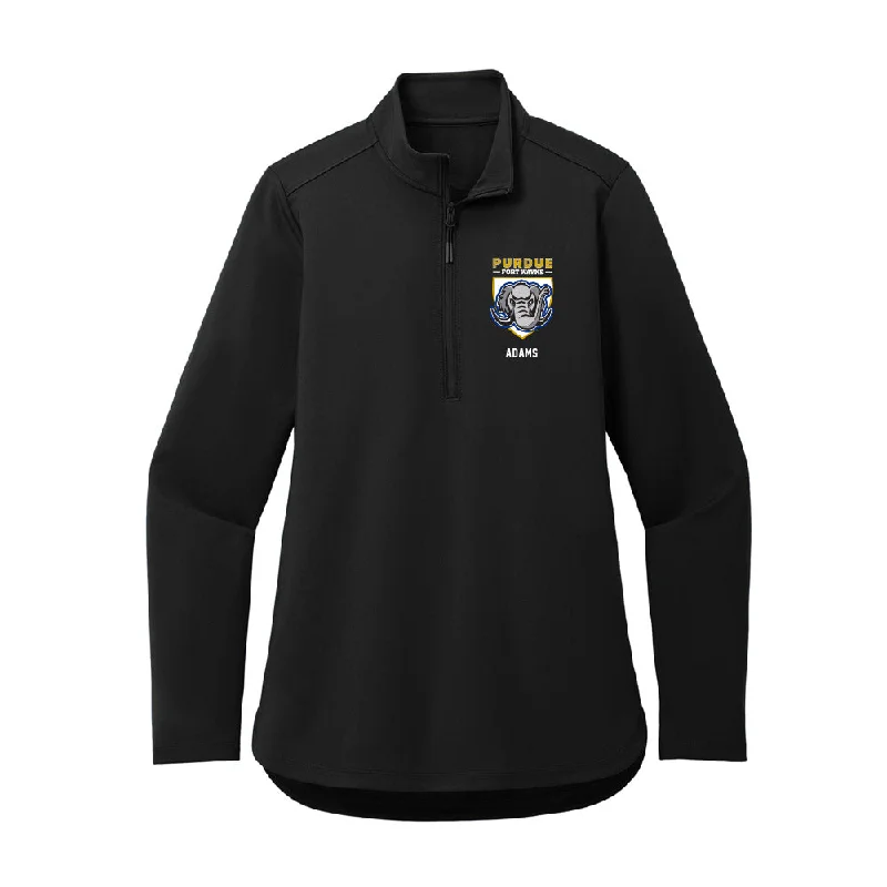 PFW - NCAA Women's Soccer : Allison Adams - Women's Premium Quarter Zip Jacket Print Jacket Jacquard Jacket Patchwork Jacket