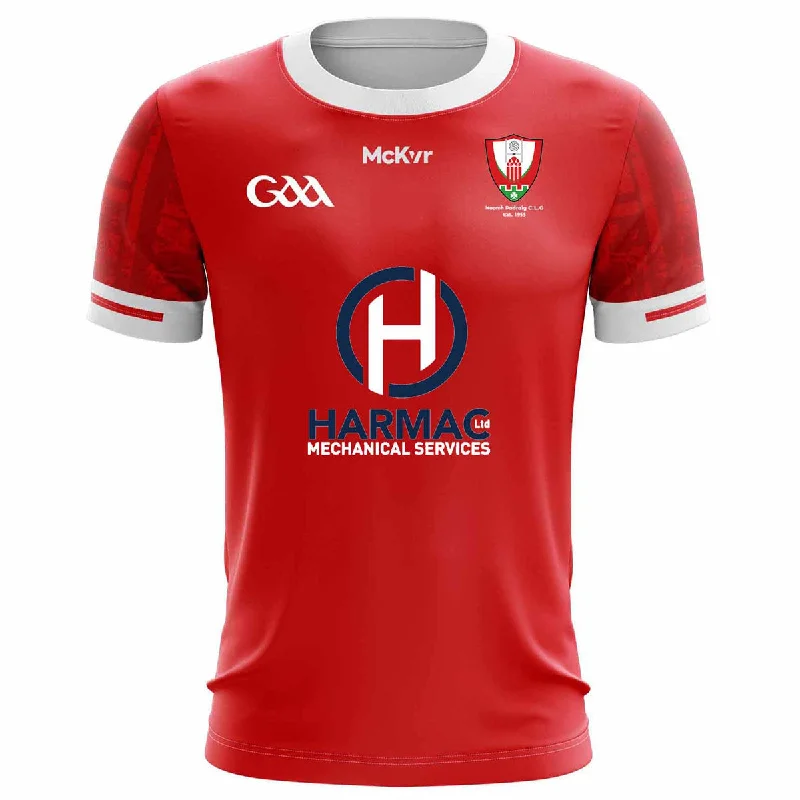 Mc Keever Dromahair GAA Playing Jersey - Adult - Red Player Fit Linen Jersey Top