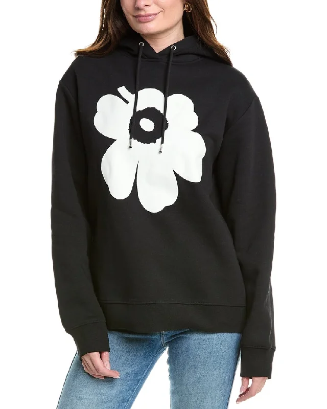 Marimekko Runoja Hoodie Hoodie with High Neck Warm Protective