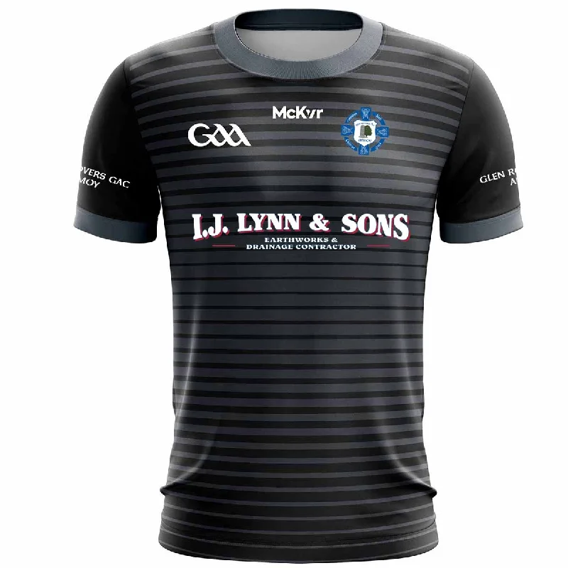 Mc Keever Glen Rovers Armoy Goalkeeper Jersey - Adult - Black Glamorous Jersey Tee
