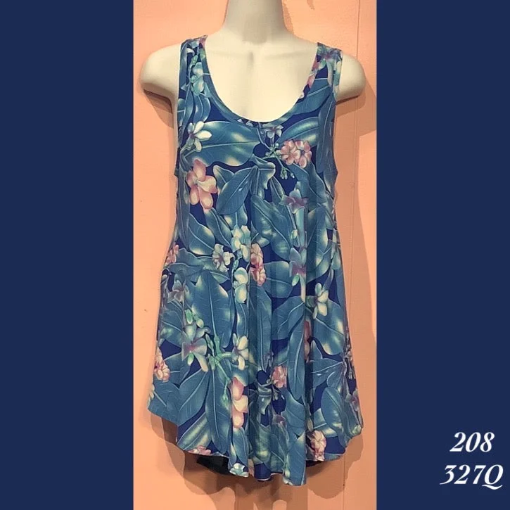 208 - 327Q , Swing style tank top neon tank top