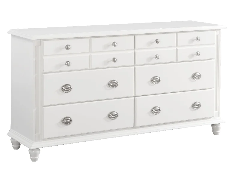 Glory Summit G5975-D Dresser , White G5975-D Tunics Versatile functional