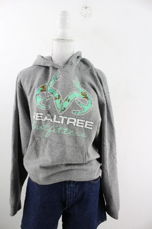 Vintage Realtree Outfitters Hoodie (S) Hoodie with Slim Fit Tailored Modern