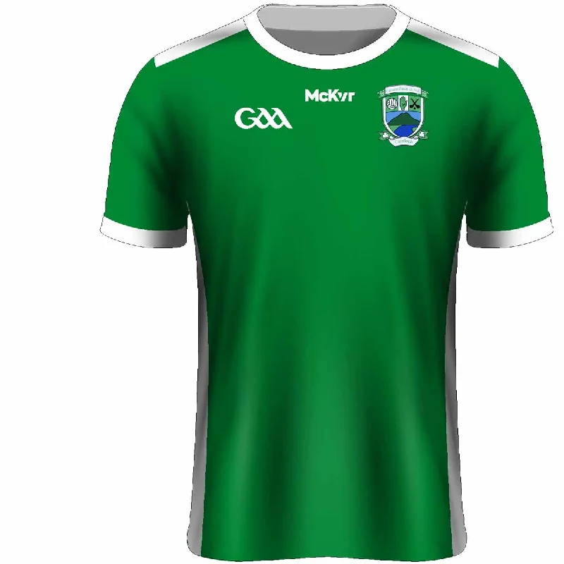 Mc Keever Shane O'Neills Camlough GAA Playing Jersey - Womens - Green Sky Blue Jersey Tee Mc Keever Shane O'Neills Camlough GAA Playing Jersey - Womens - Green Sky Blue Jersey Tee