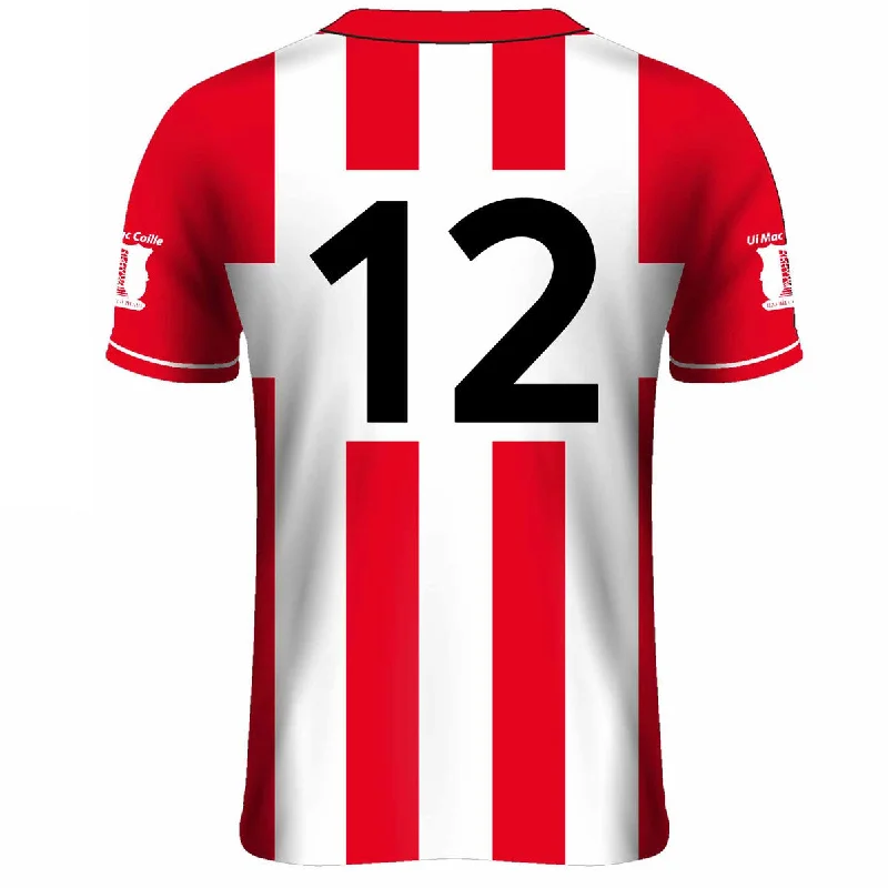 Mc Keever Imokilly GAA Numbered Playing Jersey - Womens - Red Affordable Jersey Tee