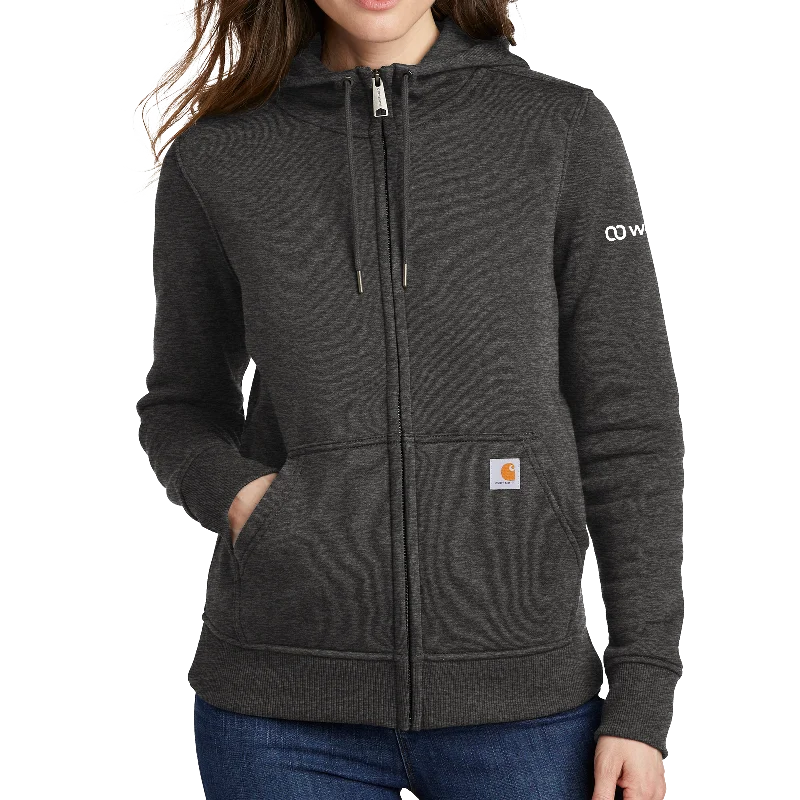 Carhartt® Women’s Clarksburg Full-Zip Hoodie Hoodie with Hem Fringe Bohemian Relaxed