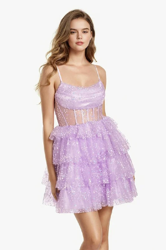 See-through Sequins New Arrival Homecoming Dresses Tunics Cozy soft