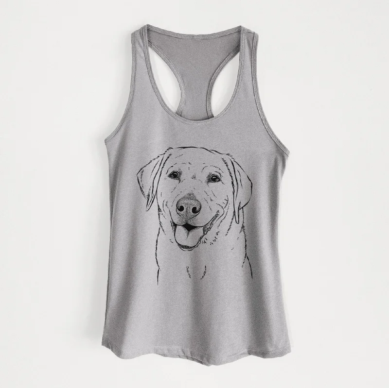 Sanford the Labrador Retriever - Women's Racerback Tanktop mint tank top