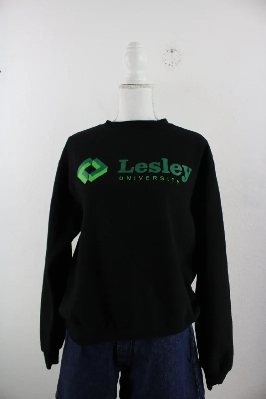 Vintage Lesley Sweatshirt (S) Hoodie with Fur Luxurious Winter