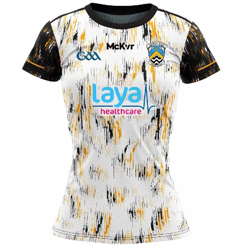 Mc Keever Fermoy GAA Training Jersey - Womens - White Pastel Jersey Tee