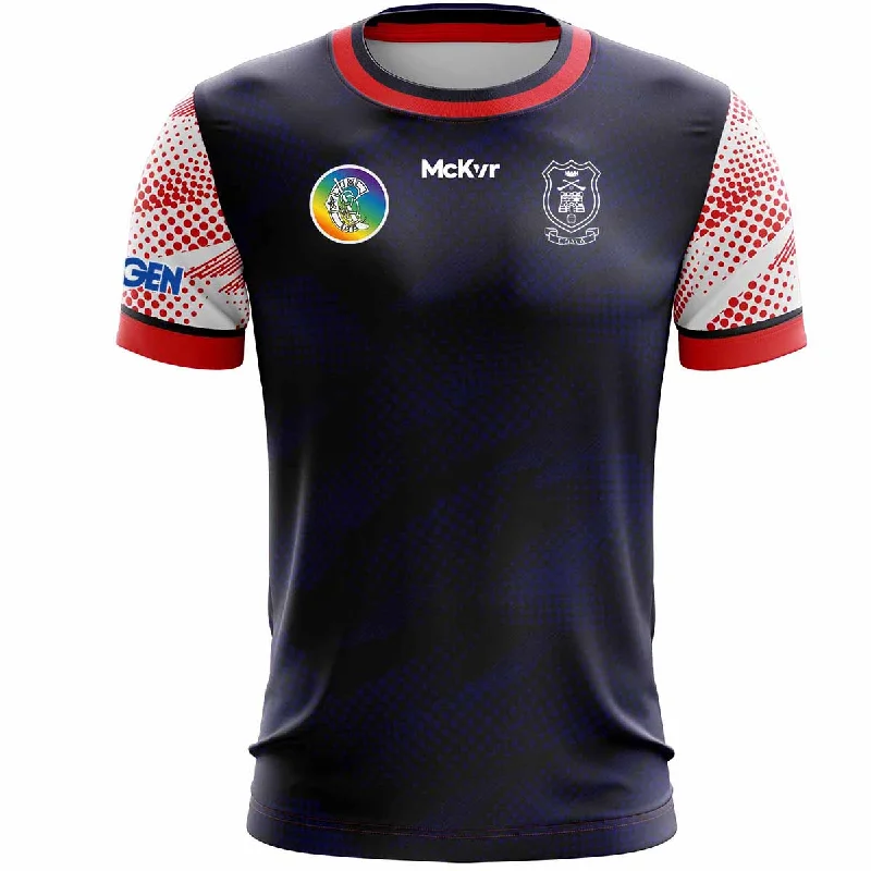 Mc Keever Cuala Camogie Training Jersey - Adult - Navy Silver Jersey Tee