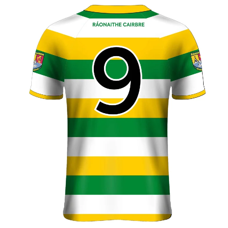 Mc Keever Carbery Rangers Numbered Playing Jersey - Womens - Green/Yellow/White Floral Jersey Blouse