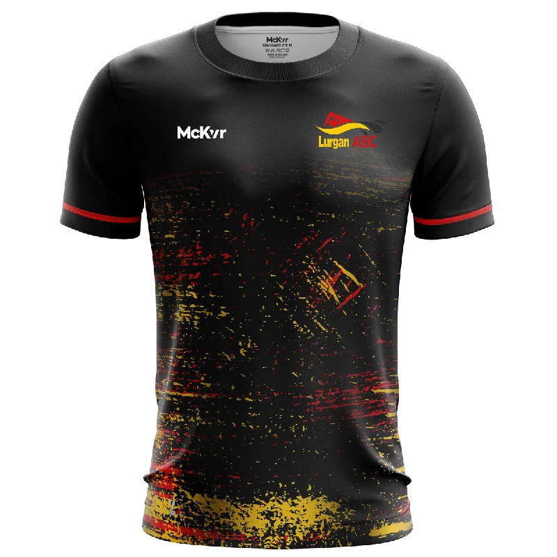 Mc Keever Lurgan ASC Camo Jersey - Adult - Black Travel Jersey Tee