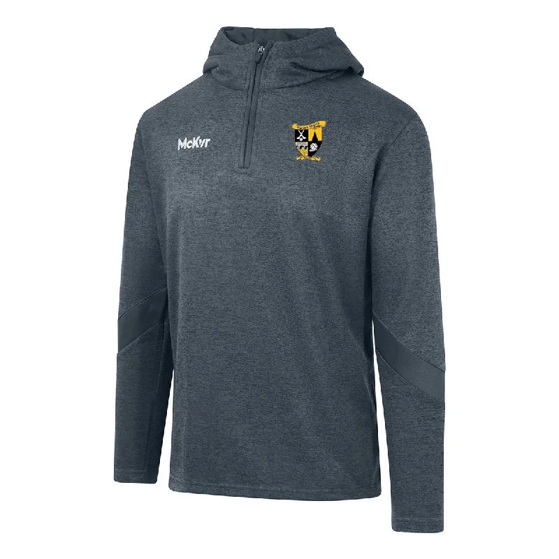 Mc Keever St Marys GAA Core 22 1/4 Zip Hoodie - Adult - Charcoal Hooded Sweatshirt Casual Wear Street Style