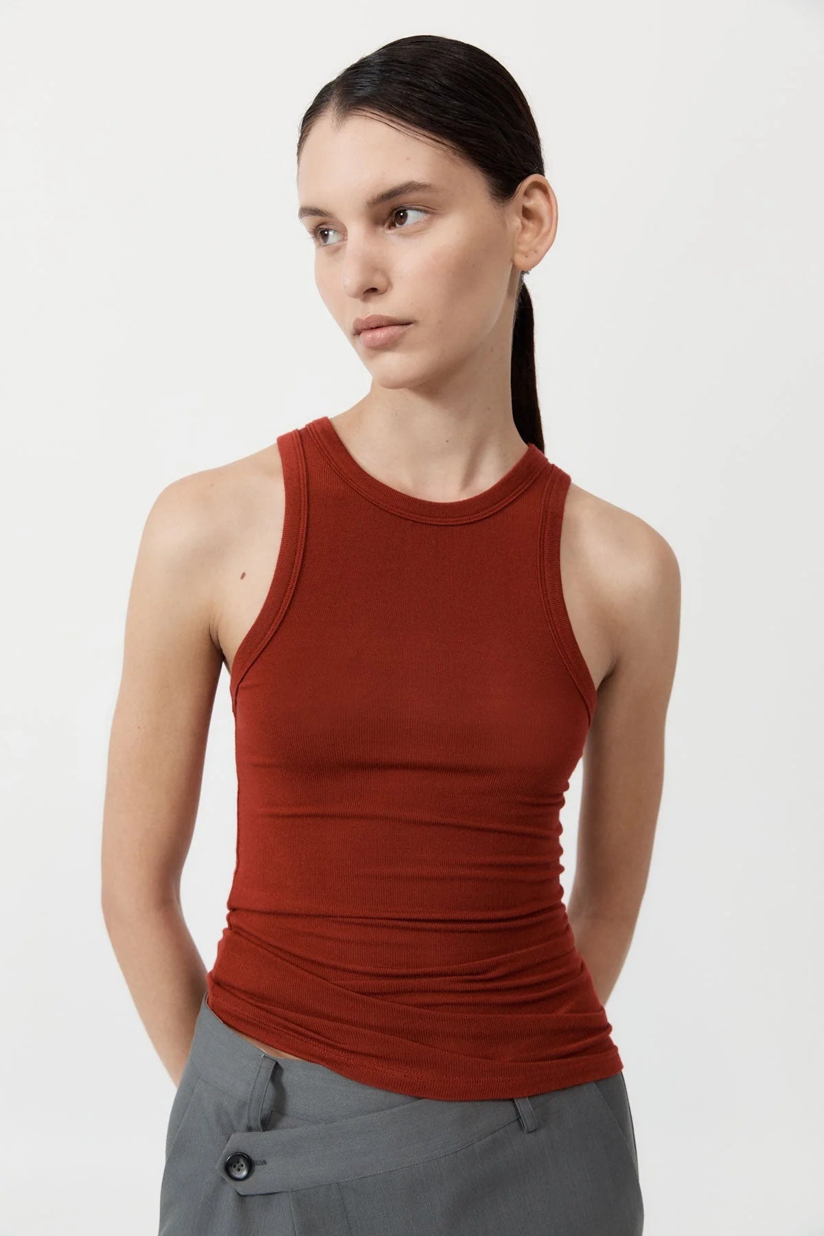 Jersey Tank - Rouge lavender tank top