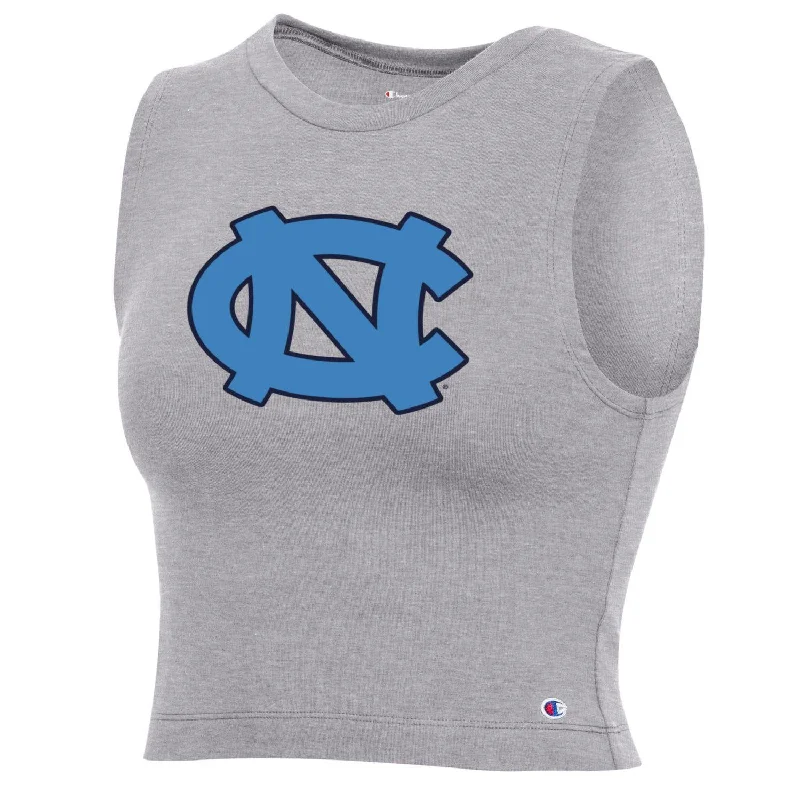 UNC Cropped Tank Top - Athletic Women's Carolina Tar Heels Midi Crop Tank vibrant tank top