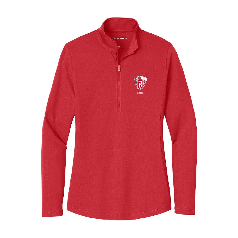 Radford - NCAA Women's Soccer : Morgen Smith - Women's Lightweight Quarter Zip Jacket Collared Jacket Crew Neck Jacket Turtle Neck Jacket