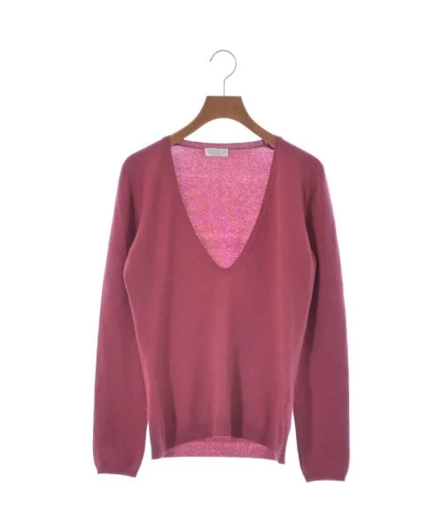 BRUNELLO CUCINELLI Sweaters Beaded Sweater Sequined Faux Fur