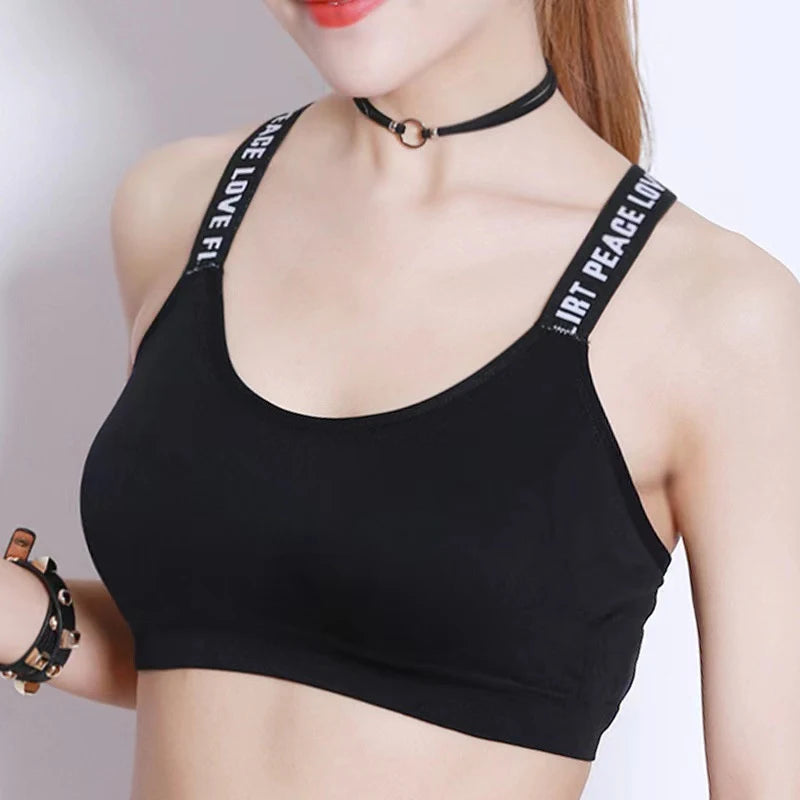 Women Sexy Sports Bra Tops For Gym Top Fitness Yoga Female Pad Sportswear Vest Tank Tops Sport Push Up Sports Bras Underwear casual tank top