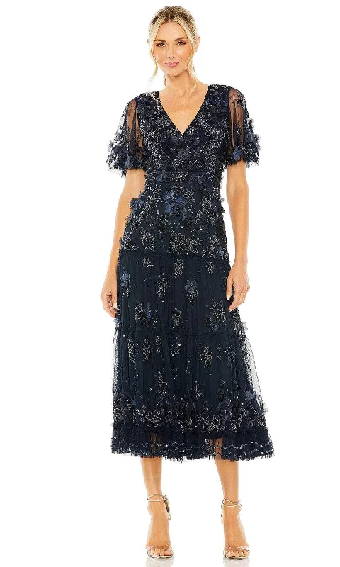 Mac Duggal 9207 - Tiered A-Line Evening Dress Tunics Occasion special