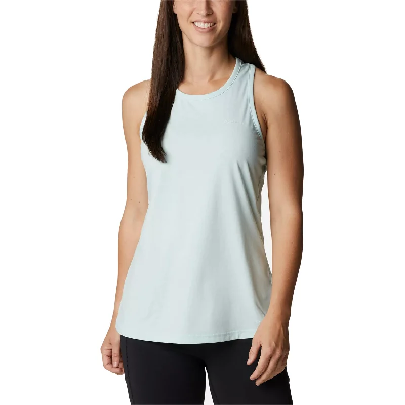 Women's Columbia Sun Trek Racerback Tank Icy Morn coral tank top