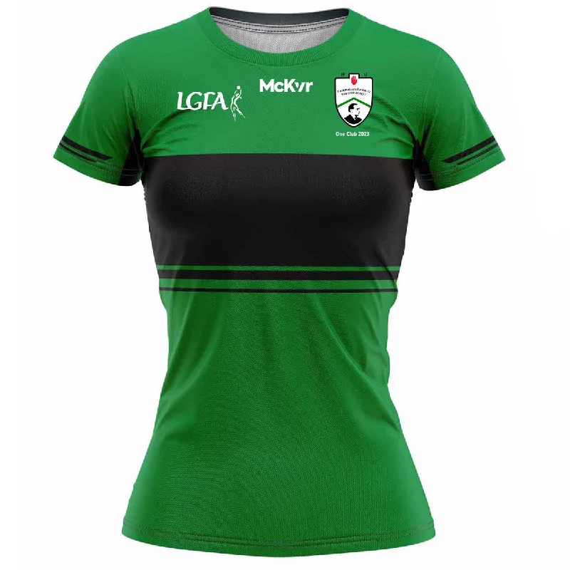 Mc Keever Fintona Pearses LGFA Training Jersey - Adult - Green/Black Classic Jersey Tee Mc Keever Fintona Pearses LGFA Training Jersey - Adult - Green/Black Classic Jersey Tee