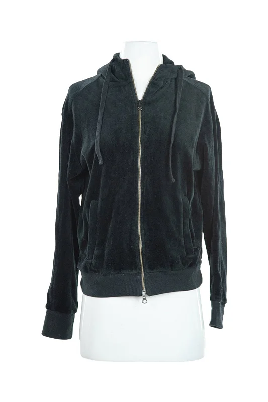 Vince Sweatshirt Hoodie with Cuffed Sleeves Snug Secure