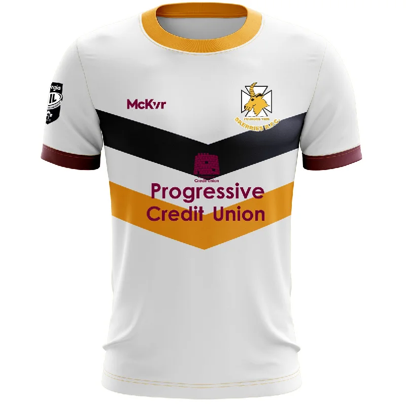 Mc Keever Skerries RFC Playing Jersey - Adult - White Patterned Jersey Tee