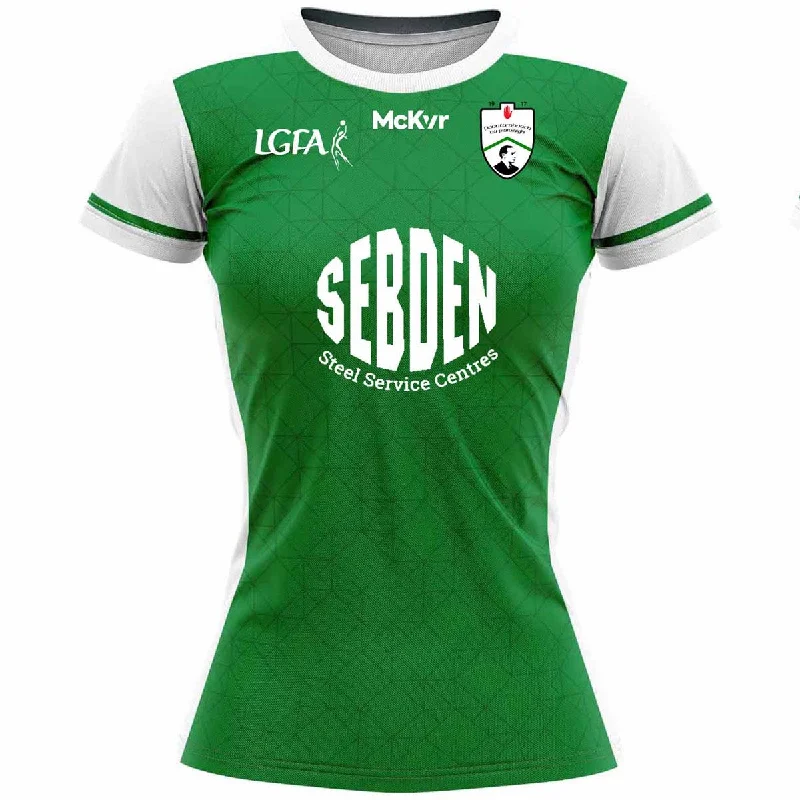Mc Keever Fintona Pearses LGFA Playing Jersey - Womens - Green Stylish Jersey Top